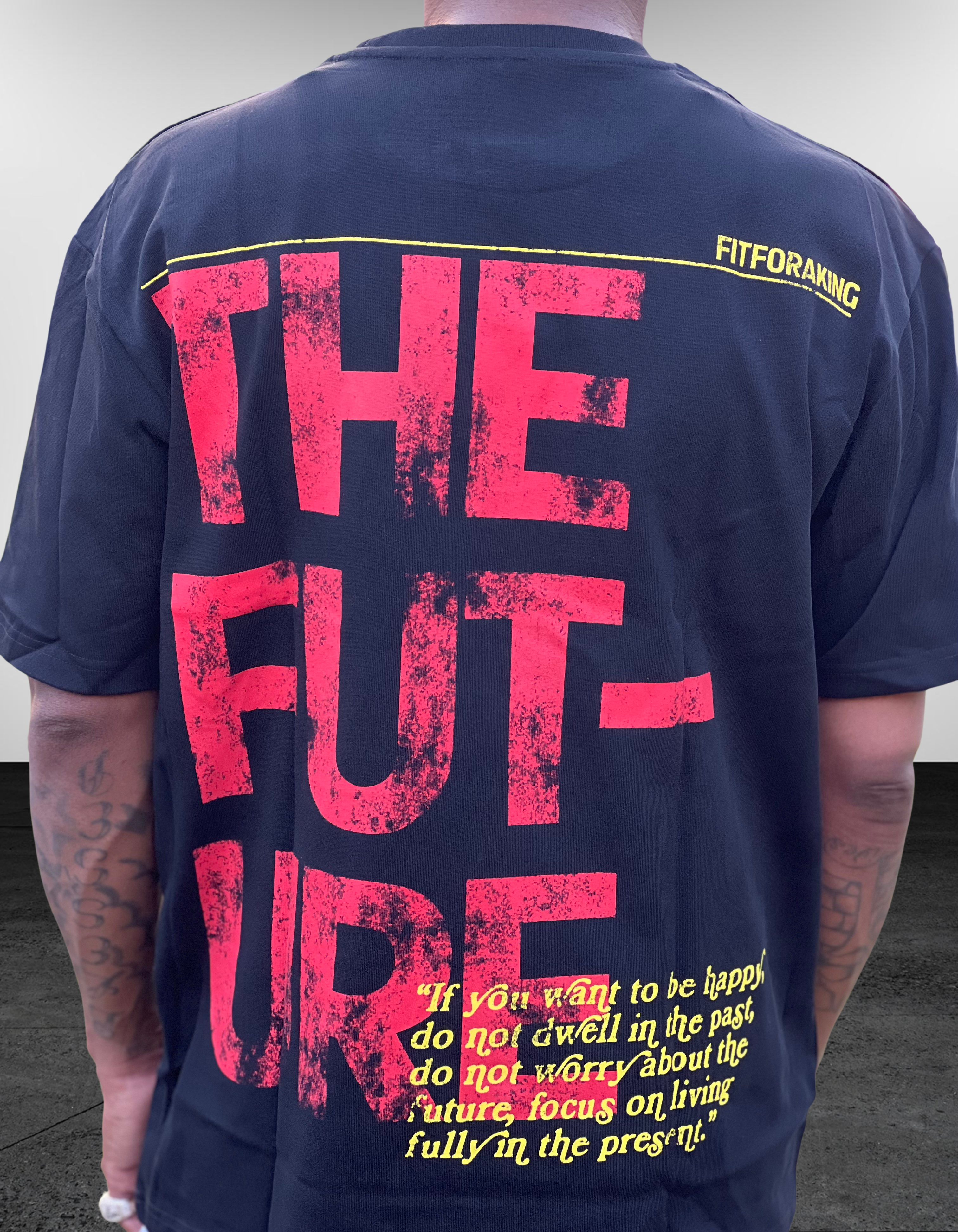 Future Tee Black with Red edition