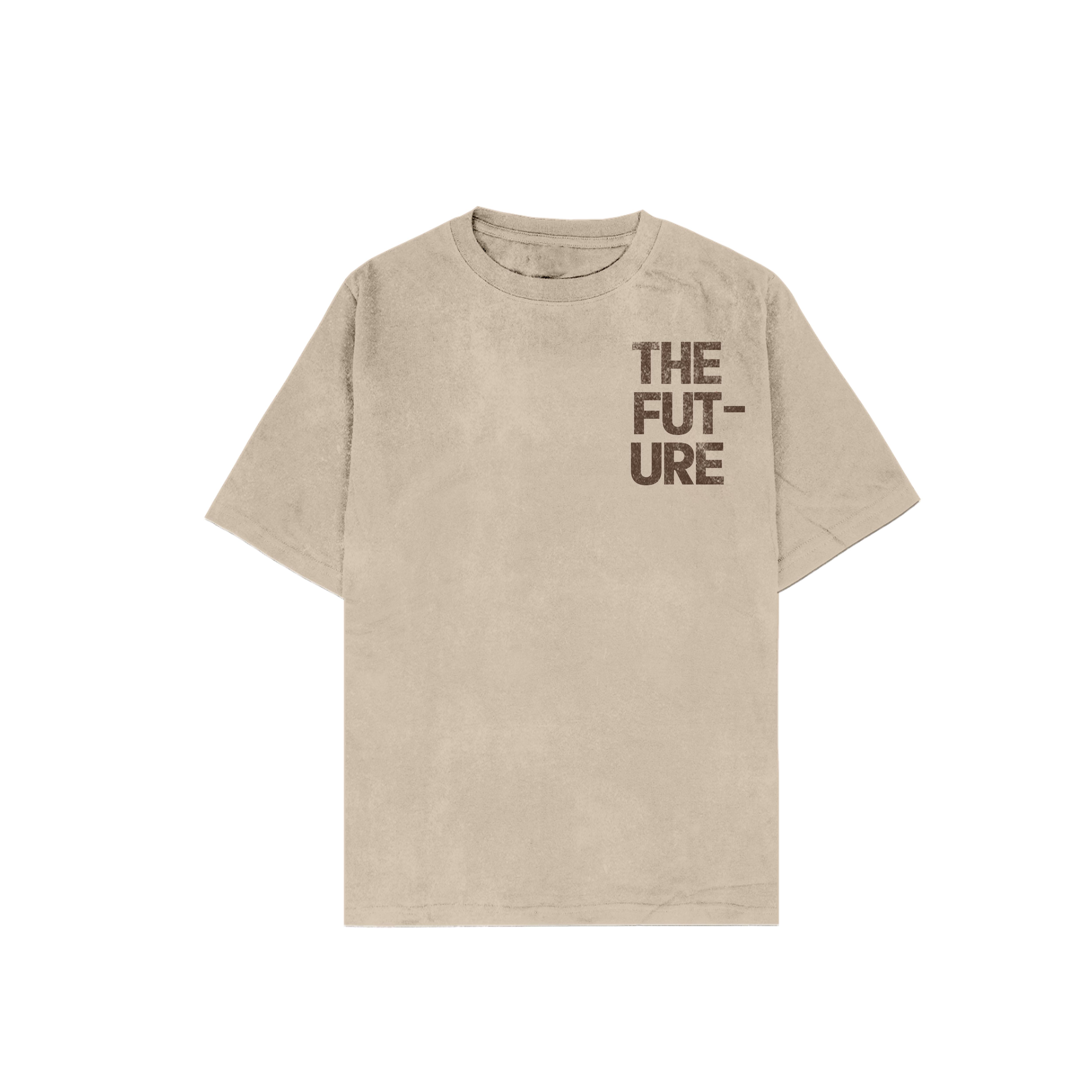 Future Tee Cream and brown edition