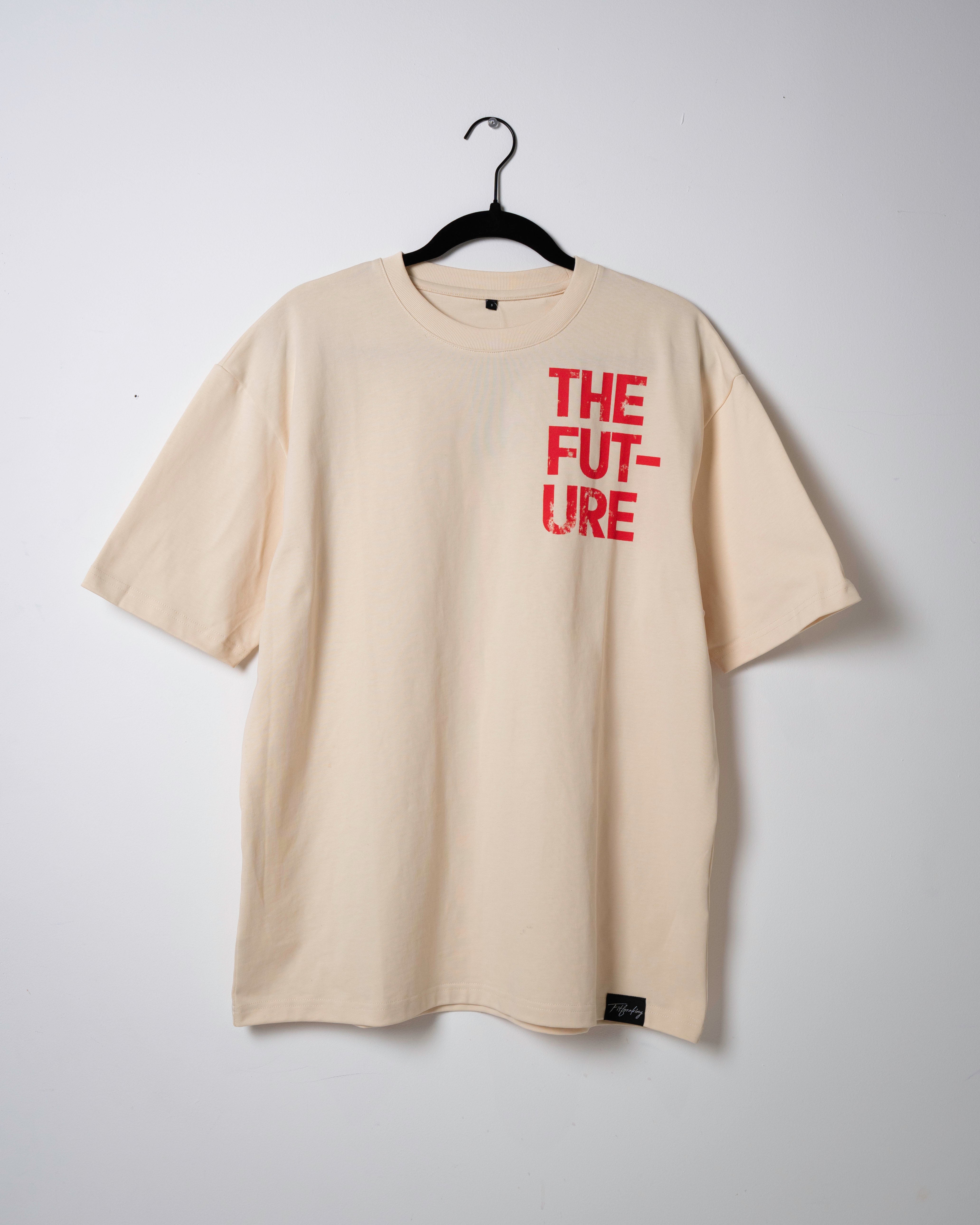 The Future T-Shirt - Cream/Red