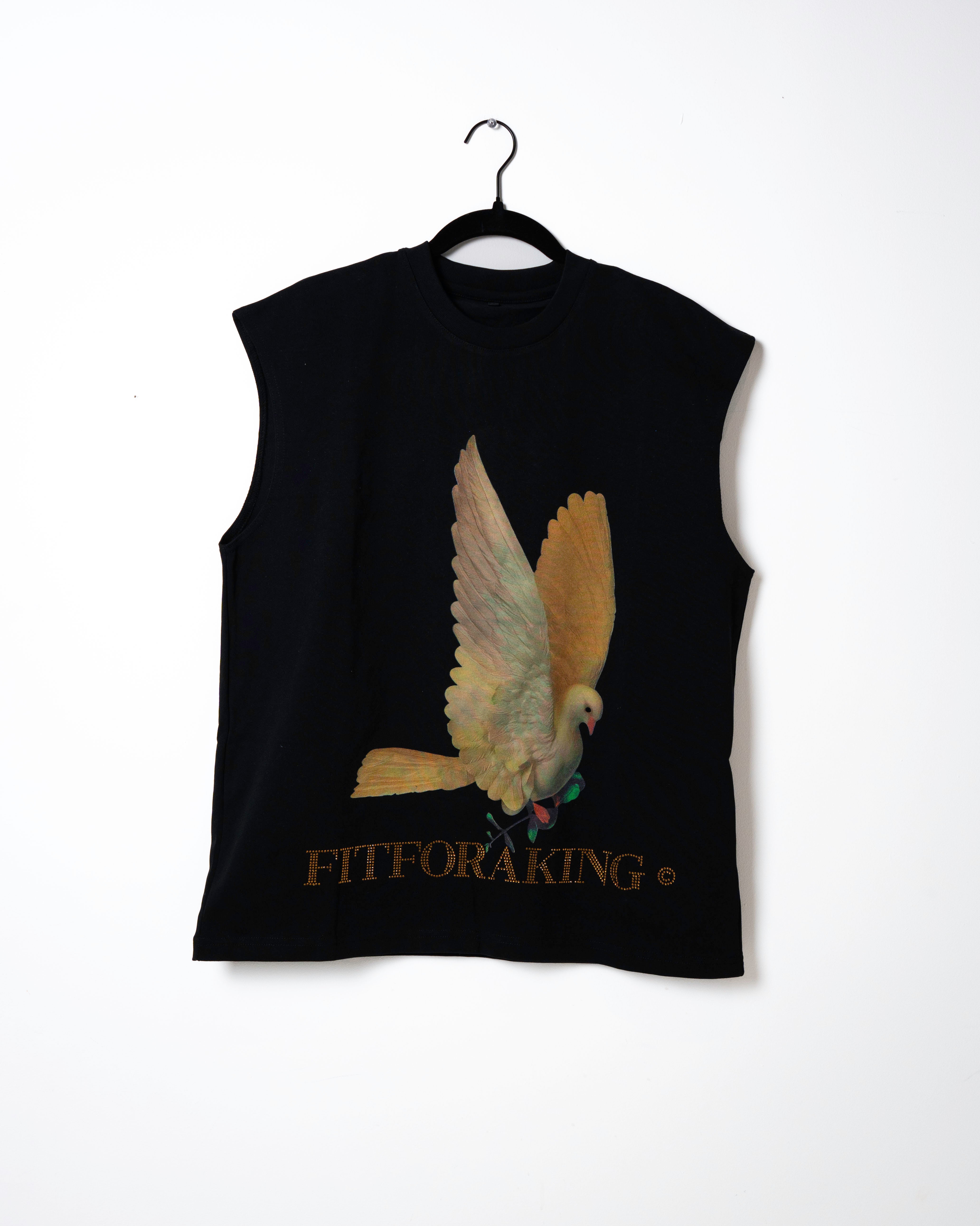Peace Seekers Doves T-Shirt - Black