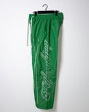 Script Track Pants - Green
