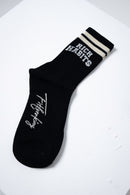 Rich Habits Socks - Black/cream